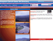 Tablet Screenshot of graysoncarrollgalaxva.com